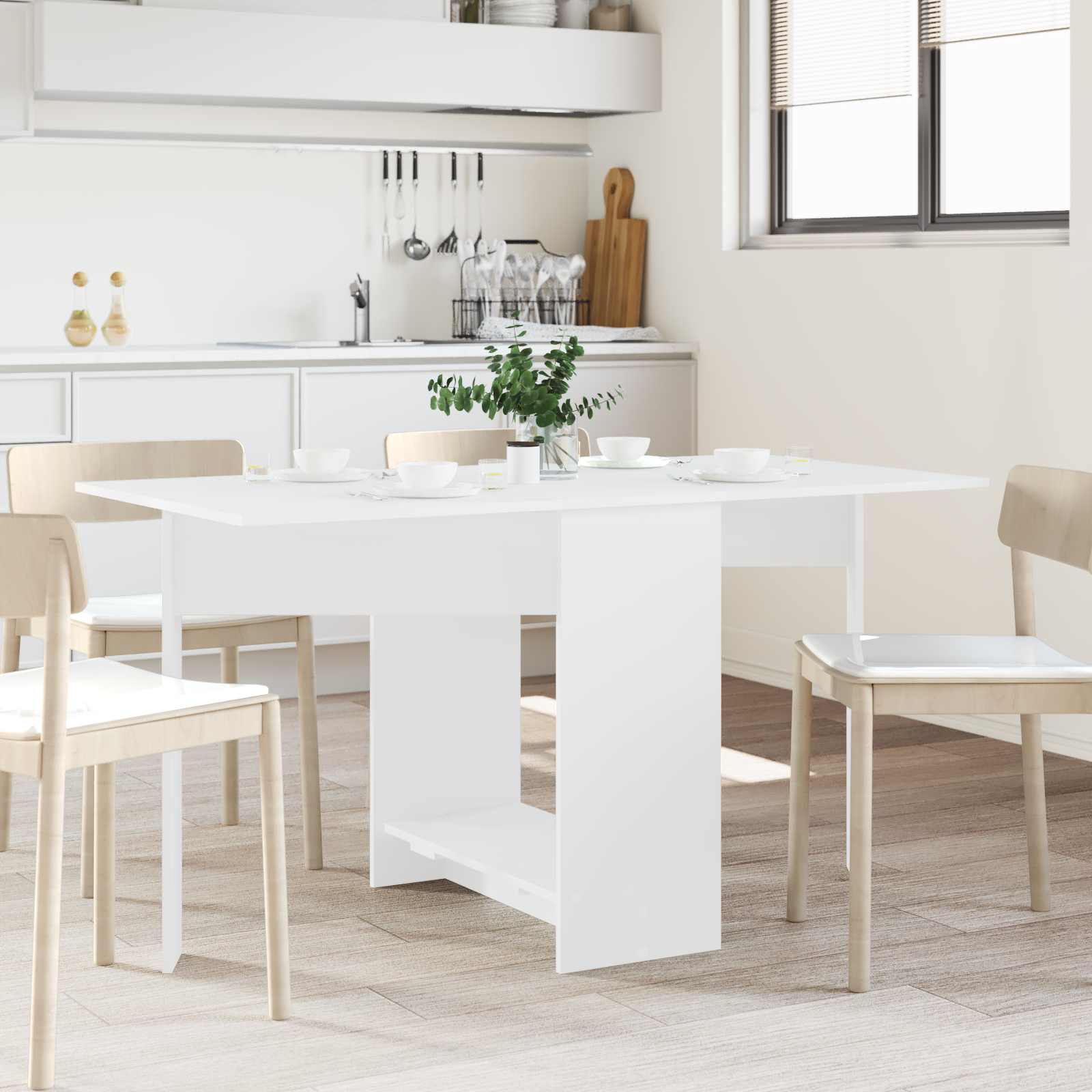 Dining Table 138 x 70 x 73.5 cm Engineered Wood
