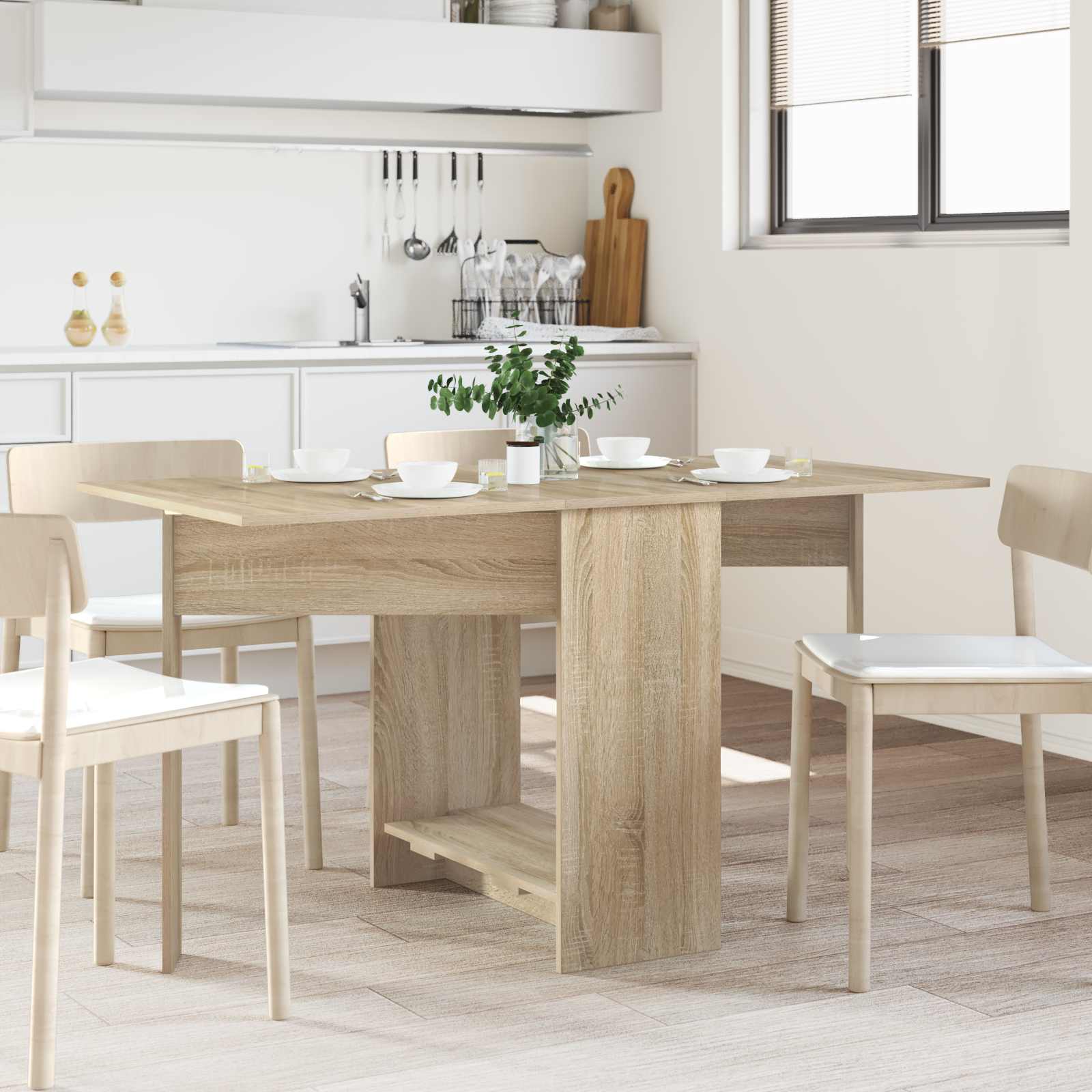 Dining Table 138 x 70 x 73.5 cm Engineered Wood
