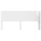Cabecero Blanco Brillante Madera de ingeniería