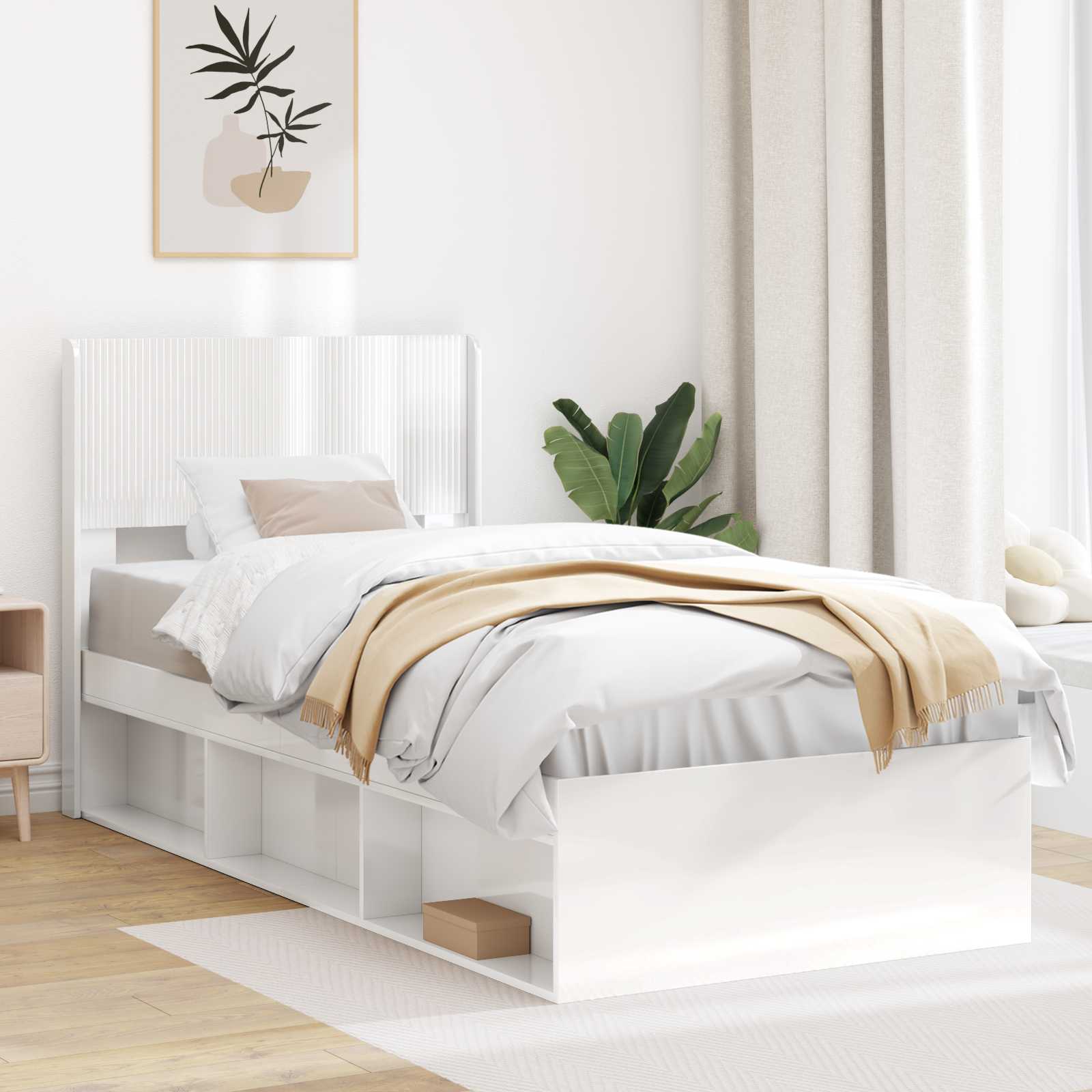 Cabecero Blanco Brillante PB