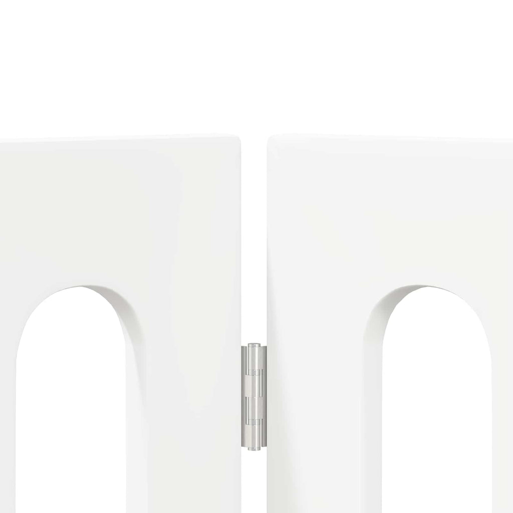 Valla plegable para mascotas 2 pcs 100,5 x 38 x 70 cm