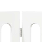 Valla plegable para mascotas 2 pcs 100,5 x 38 x 70 cm