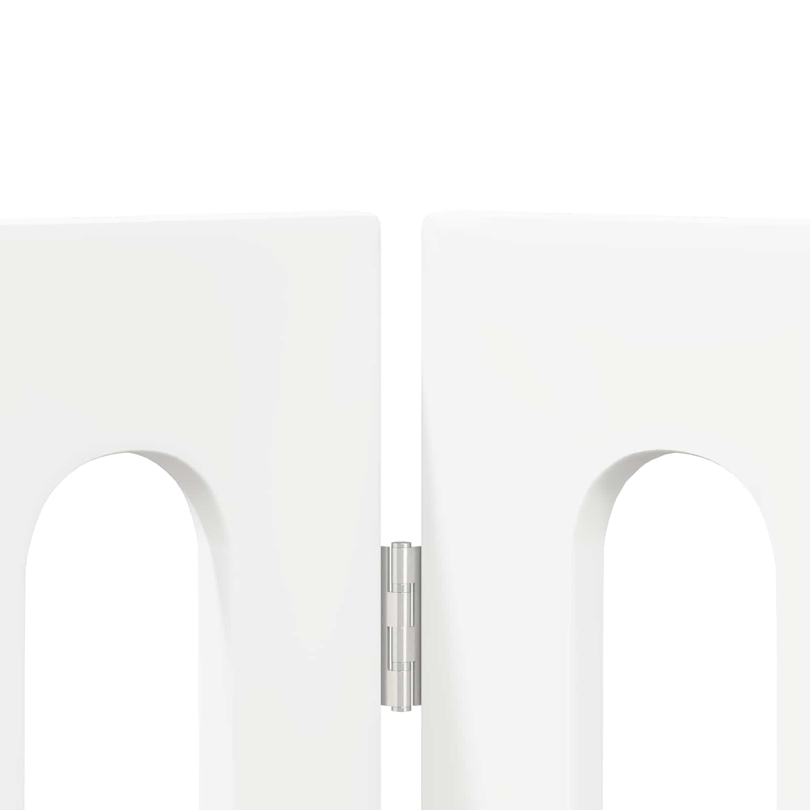 Valla plegable para mascotas 2 pcs 100,5 x 38 x 70 cm