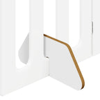 Valla plegable para mascotas 2 pcs 100,5 x 38 x 70 cm