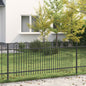 Valla en Arco de Púas DRONTEN Negro
