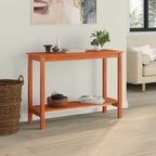 Mesa Consola Marrón Cera 110 x 40 x 80 cm Pino macizo