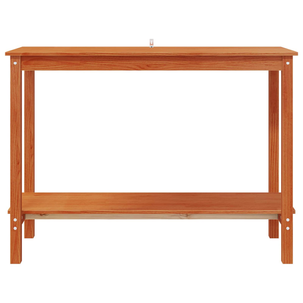 Mesa Consola Marrón Cera 110 x 40 x 80 cm Pino macizo