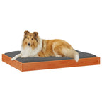 Cama para perro Marrón cera 101,5 x 74 x 9 cm