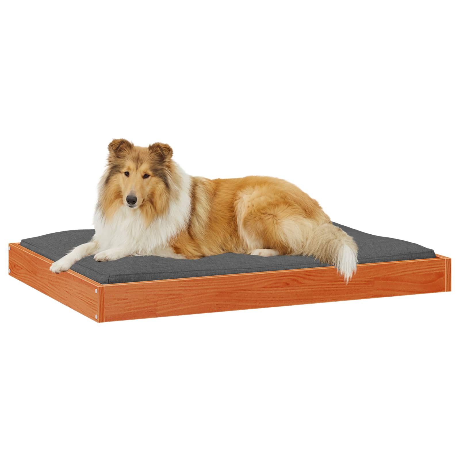 Cama para perro Marrón cera 101,5 x 74 x 9 cm