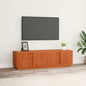 Mueble de TV Marrón Cera 140 x 40 x 40 cm Pino macizo