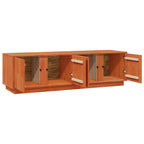 Mueble de TV Marrón Cera 140 x 40 x 40 cm Pino macizo