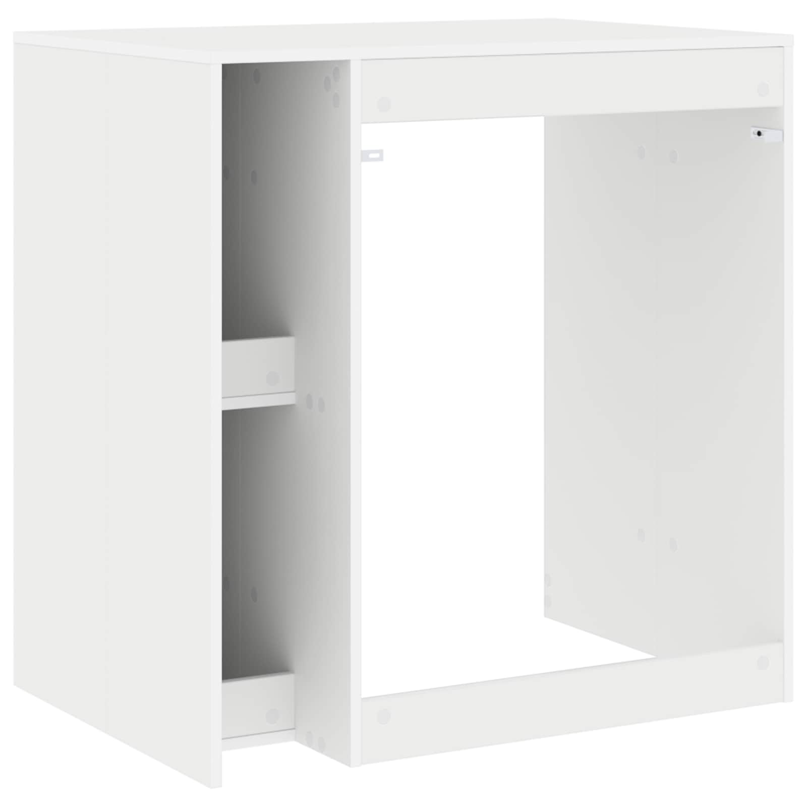Armario para lavadora 87 x 60 x 89 cm Madera de ingeniería