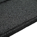 Piedra decorativa 6 pcs Negro 40,5 x 40,5 x 2 cm Goma