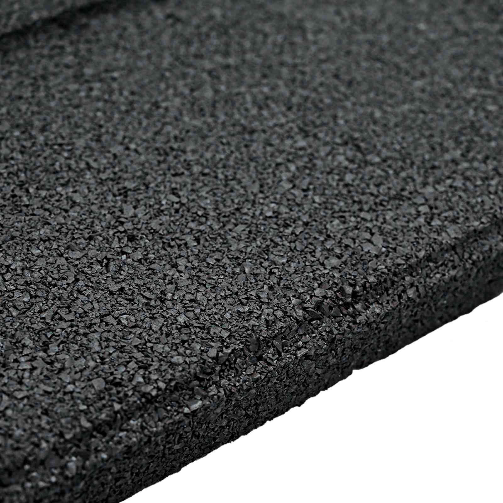 Piedra decorativa 6 pcs Negro 40,5 x 40,5 x 2 cm Goma