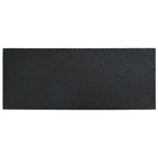 Piedra decorativa 6 pcs Negro 60,5 x 25 x 2 cm Goma