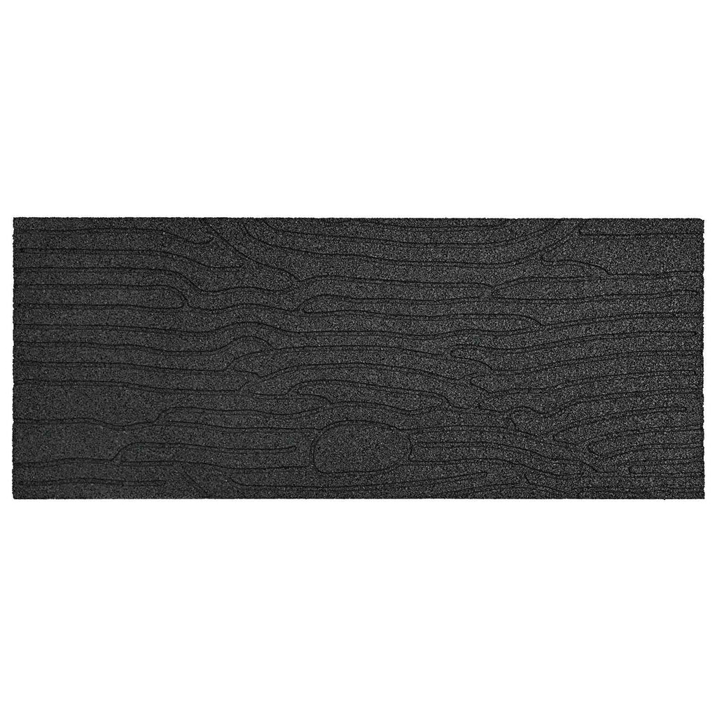 Piedra decorativa 6 pcs Negro 60,5 x 25 x 2 cm Goma