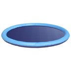 Alfombra de salpicaduras para niños y perros Azul Ø150 x 10 cm