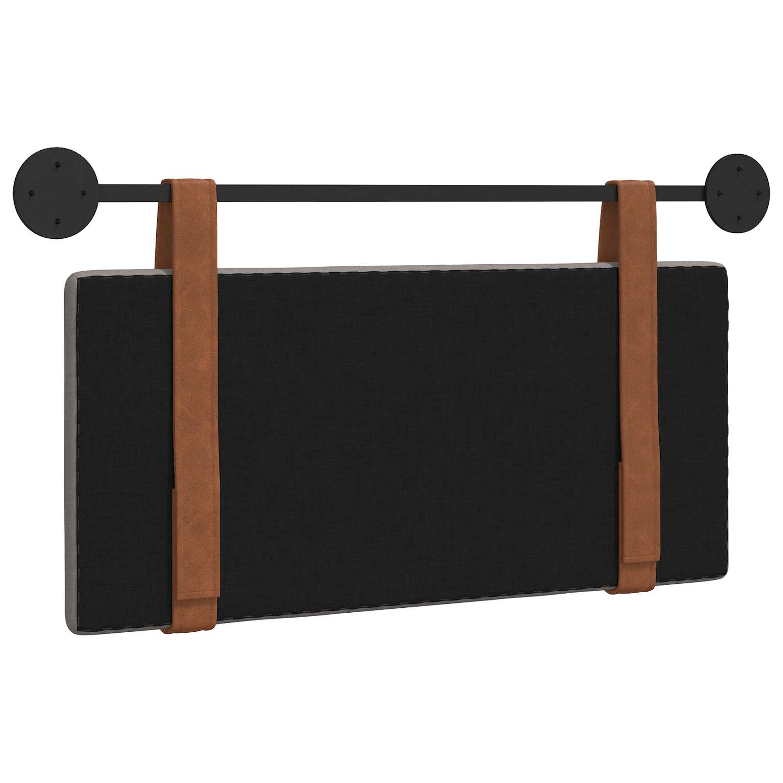 Cabecero colgante Taupé PU antiguo