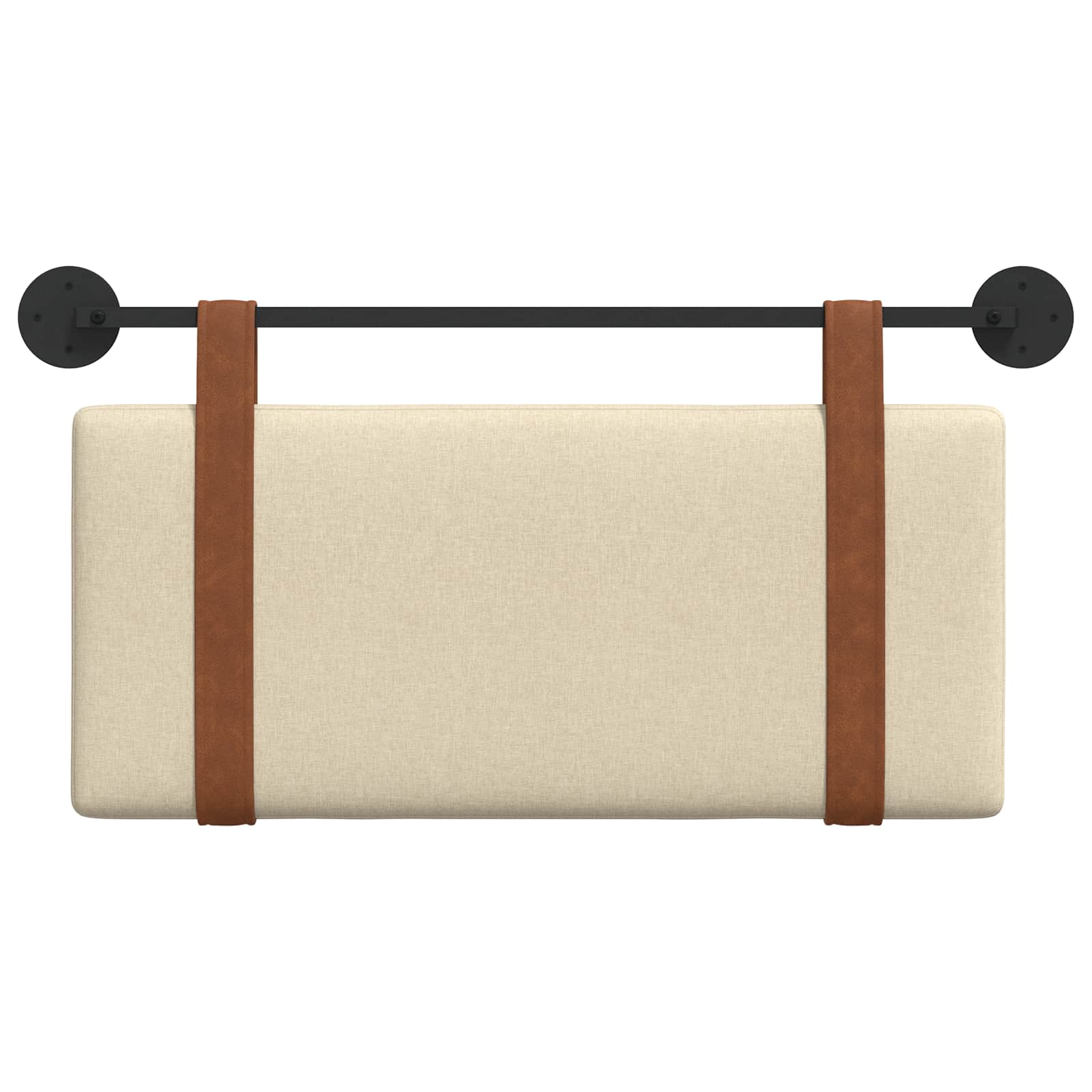 Cabecero colgante Crema PU antiguo