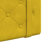 Cabecero colgante Amarillo Terciopelo