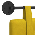 Cabecero colgante Amarillo Terciopelo