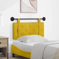 Cabecero colgante Amarillo Terciopelo
