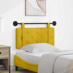 Cabecero colgante Amarillo Terciopelo