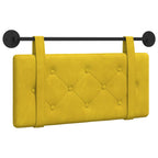 Cabecero colgante Amarillo Terciopelo