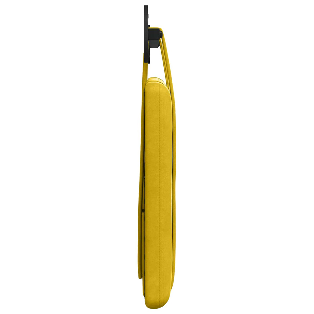 Cabecero colgante Amarillo Terciopelo