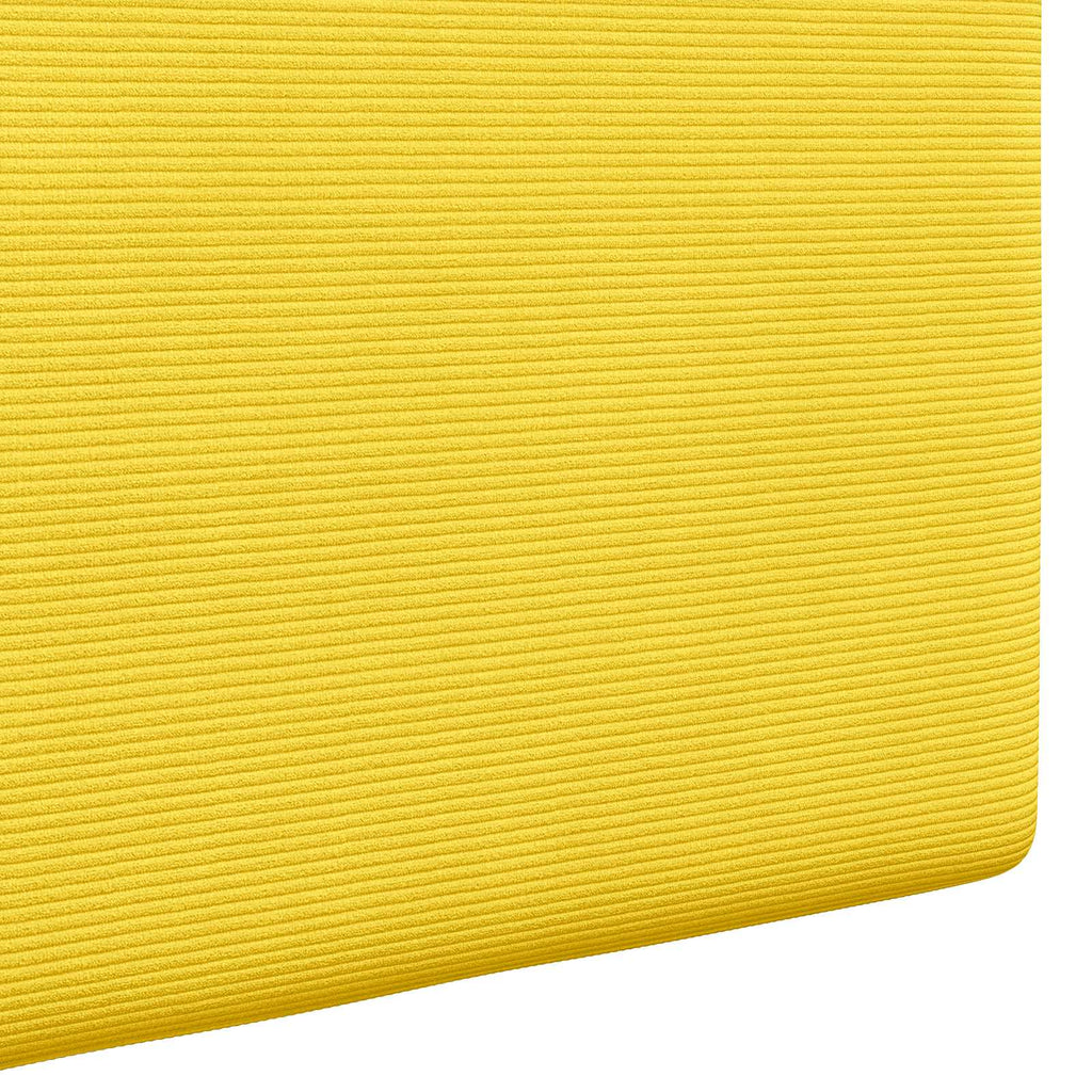 Cabecero colgante Amarillo Claro Tela de Pana