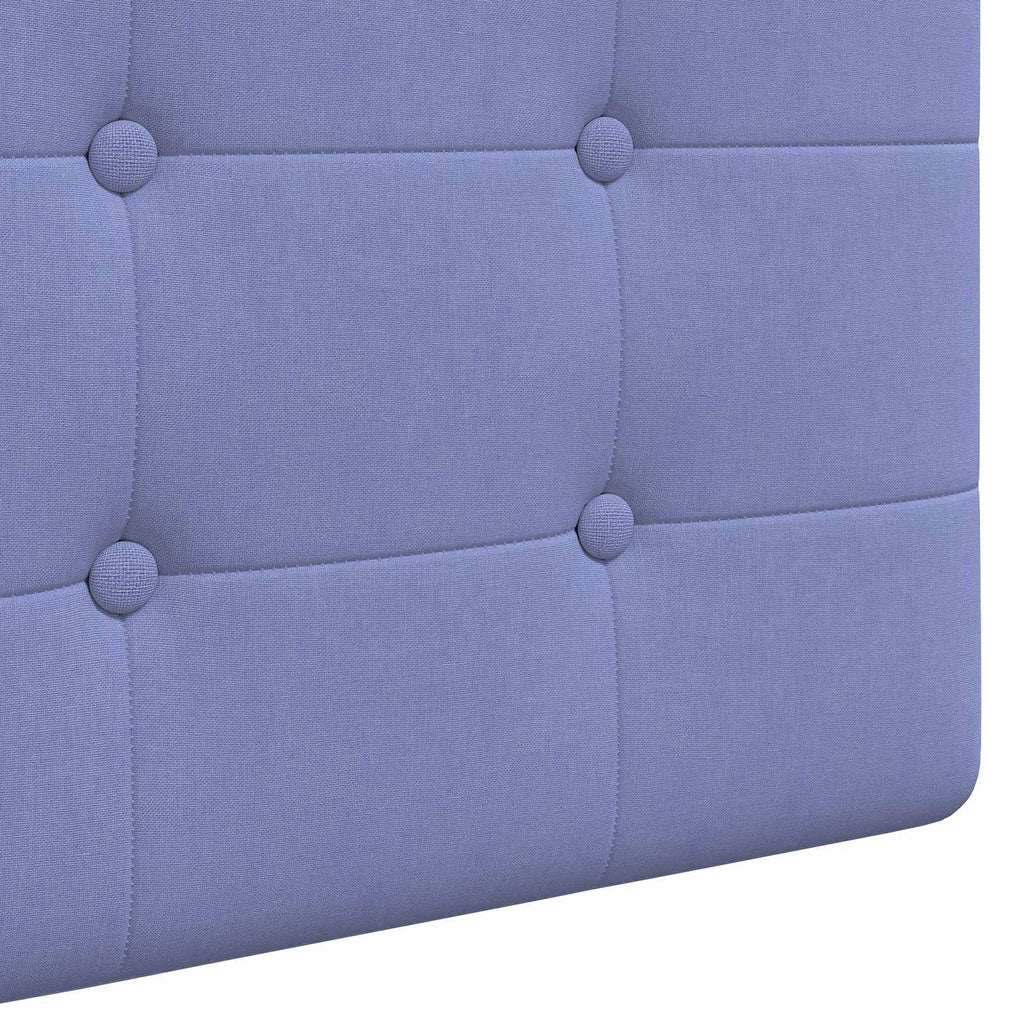 Cabecero colgante Azul jeans tela