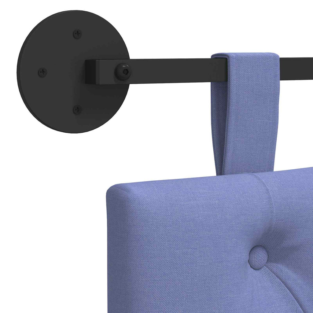 Cabecero colgante Azul jeans Tela