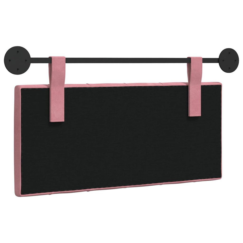 Cabecero colgante Rosa Terciopelo
