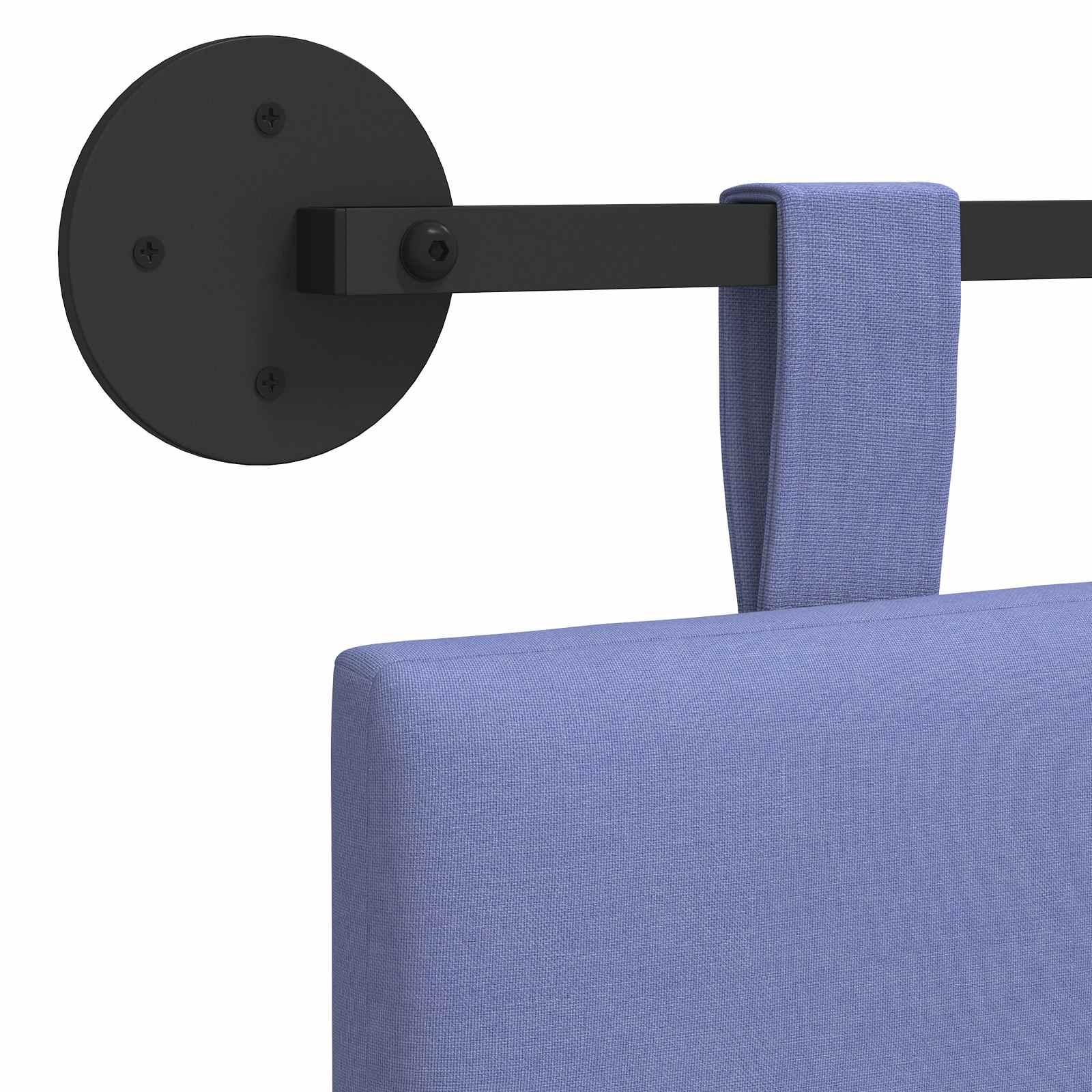 Cabecero colgante Azul jeans Tela