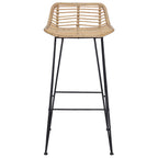 Silla de Bar 44 x 46 x 91 cm Hierro redondo de 10 mm