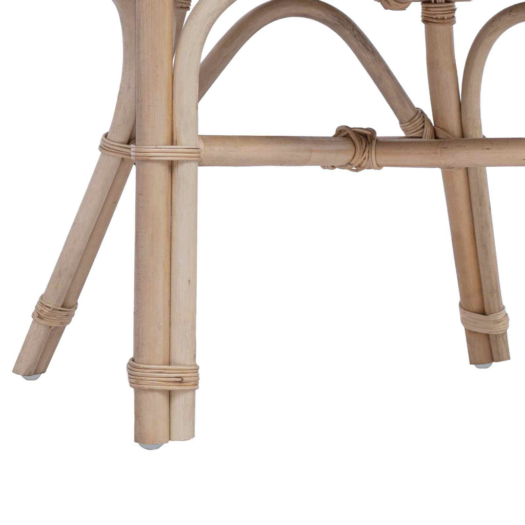 Silla Apilable Natural 60 x 60 x 81 cm Ratán