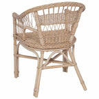 Silla Apilable Natural 60 x 60 x 81 cm Ratán