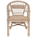 Silla Apilable Natural 60 x 60 x 81 cm Ratán