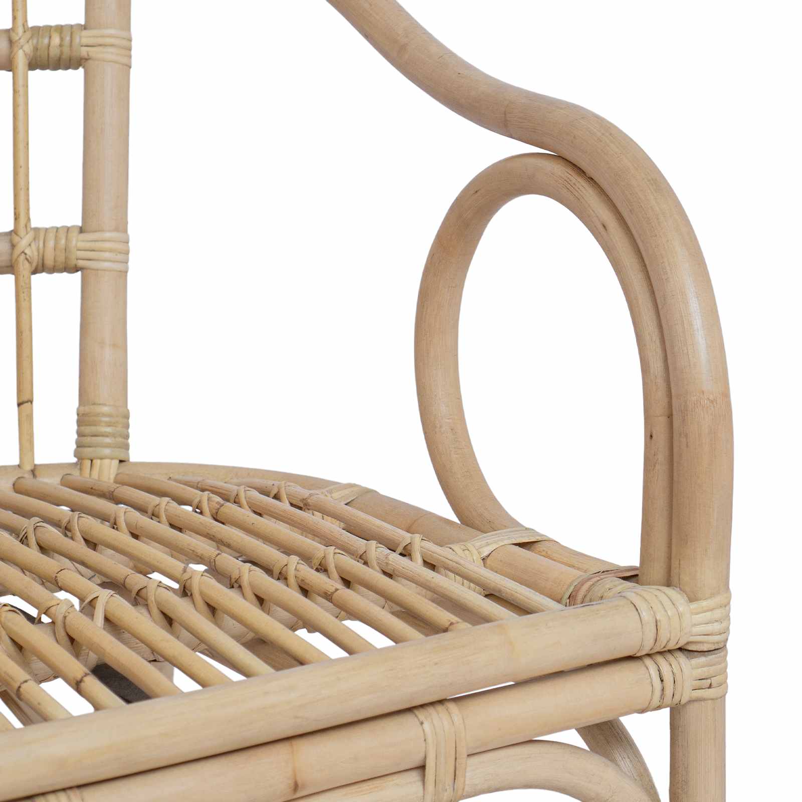 Silla Apilable Natural 58 x 60 x 81 cm Ratán