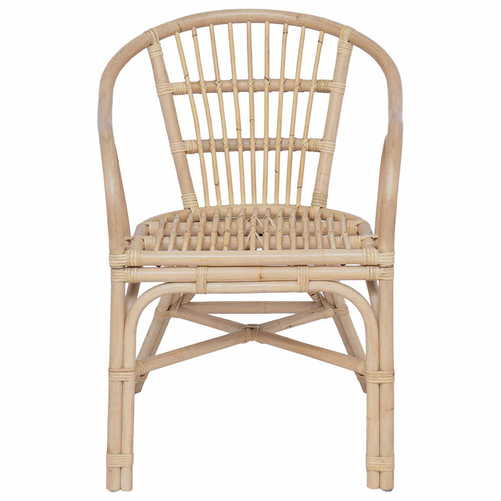 Silla Apilable Natural 58 x 60 x 81 cm Ratán