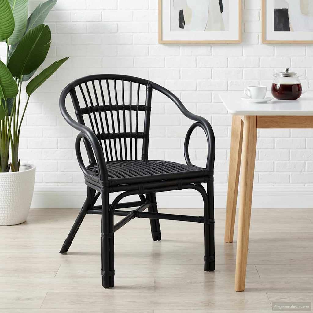 Silla Apilable Natural 58 x 60 x 81 cm Ratán