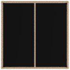 Juego de comedor para exteriores 3 pcs Beige y blanco crema
