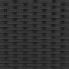 Juego de comedor para exteriores 3 pcs Negro