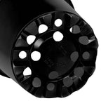 Maceta de flores 100 pcs Negro Ø 15 x 13 cm Plástico