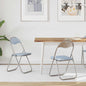 Folding Chair 2 pcs Sand 48 x 43.5 x 81 cm Faux Leather