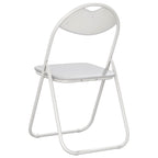 Silla Plegable 2 pcs 48 x 43,5 x 81 cm Cuero sintético