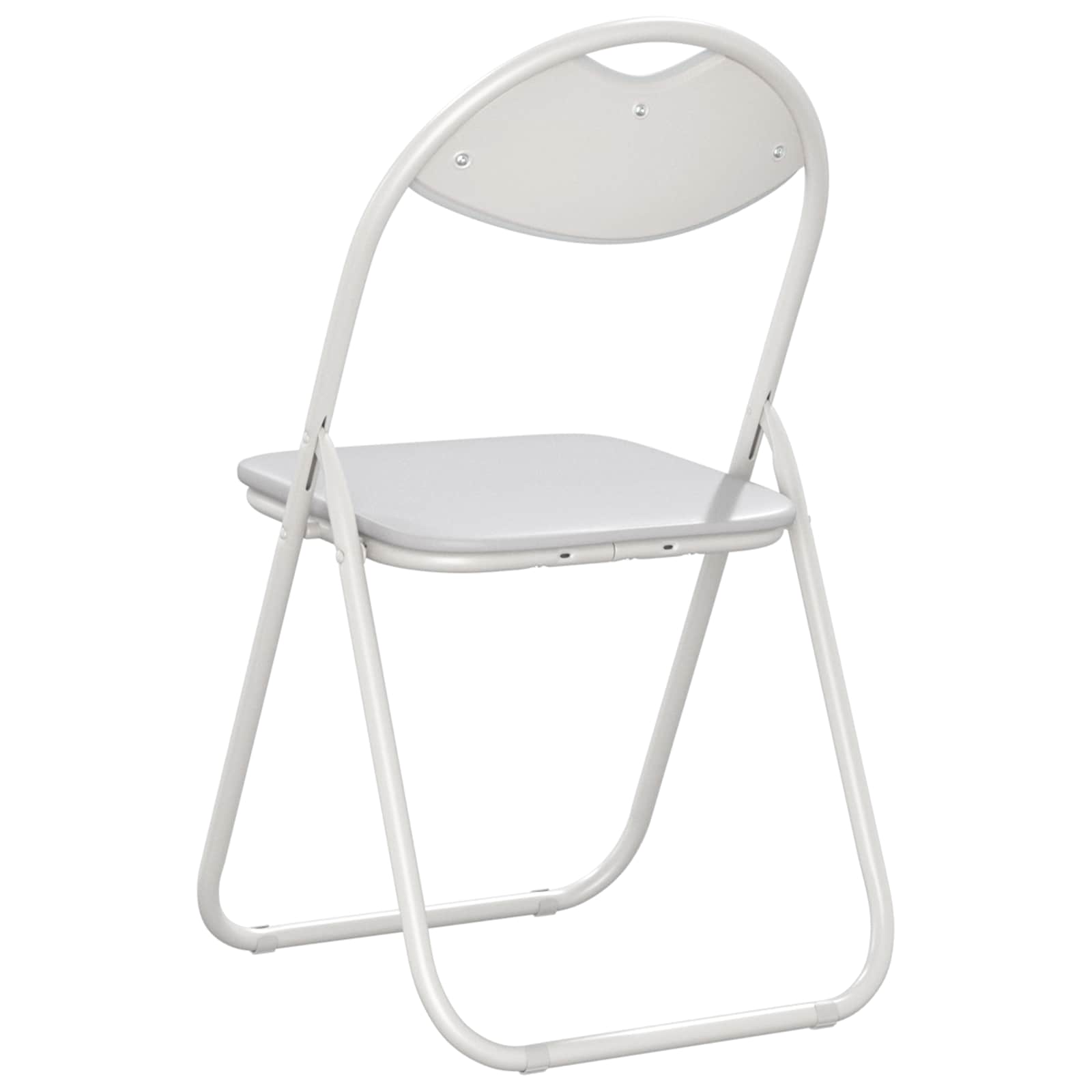 Silla Plegable 2 pcs 48 x 43,5 x 81 cm Cuero sintético