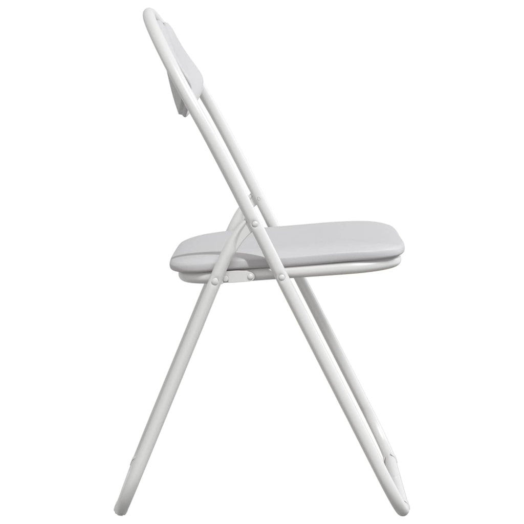 Silla Plegable 2 pcs 48 x 43,5 x 81 cm Cuero sintético