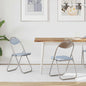 Silla Plegable 2 pcs 48 x 43,5 x 81 cm Cuero sintético