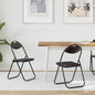 Silla Plegable 2 pcs 48 x 43,5 x 81 cm Cuero sintético